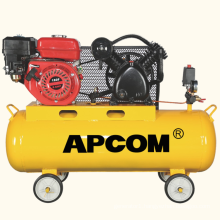 GA2508 4hp 8bar 9 CFM 70 liter air tank petrol portable gasoline air compressor